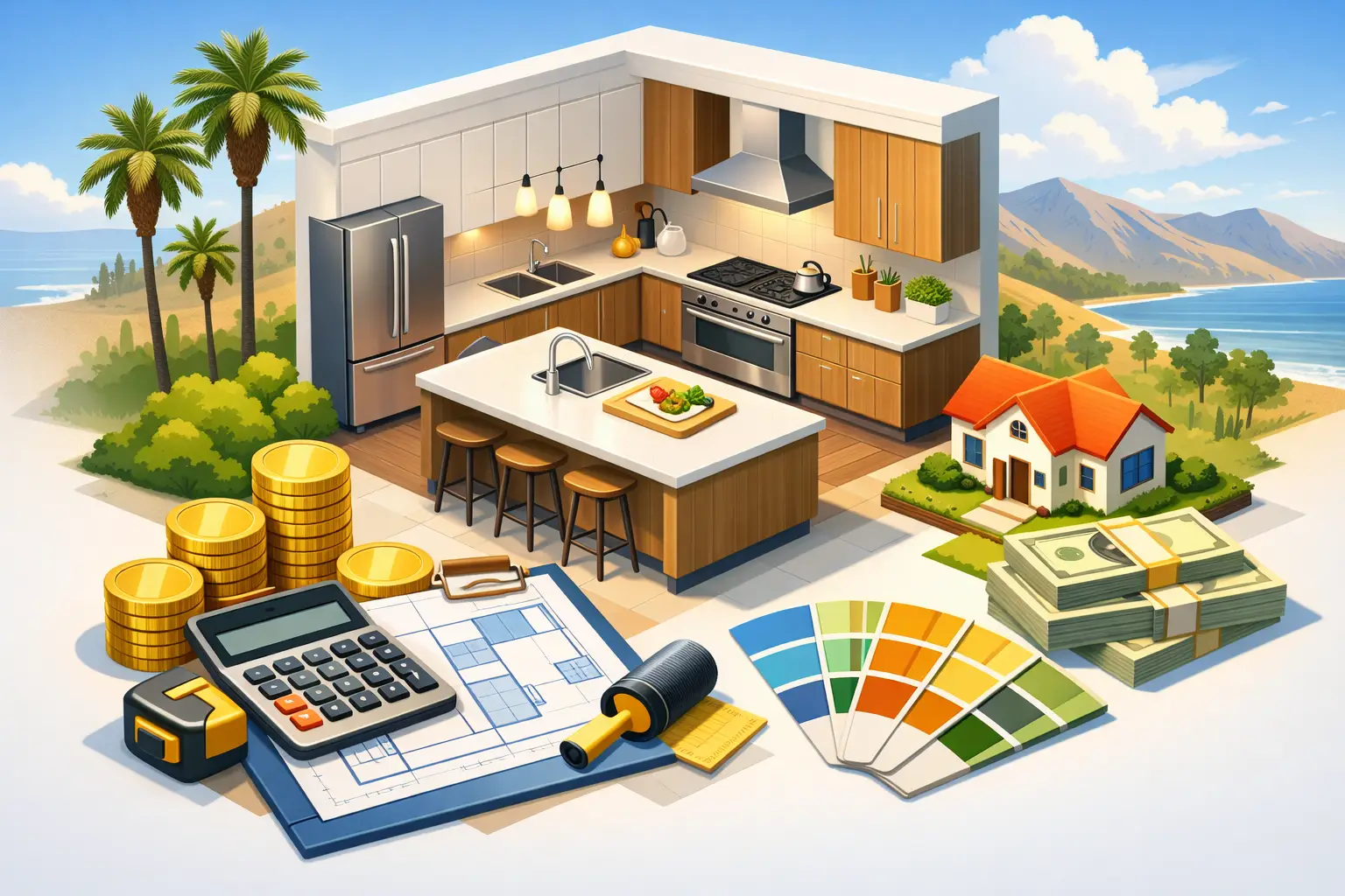 Kitchen Remodeling Cost in California